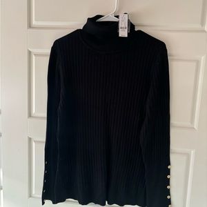 NEW YORK & COMPANY BLACK TURTLENECK BRAND NEW WITH TAGS